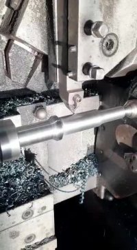 دستگاه تراش CNC جهت تولید میلگرد ساده آیین صنعت