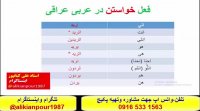 آموزش کلمات  قواعد ومکالمه  عربی بالهجه عراقی  خوزستانی وخلیجی