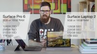 مقایسه Surface Pro 6 و Surface Laptop 2