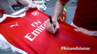 Sead Kolasinac joins Arsenal