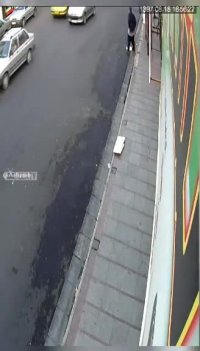 فیلم تاسف آور از یک عابر در فردیس کرج