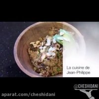 کینوا و قارچ