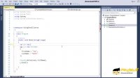 خود تکمیلی در نرم افزار ویژوال استودیو 2017 (Microsoft Visual Studio IDE 2017)