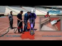 شستشو کفپوش پیست دو و میدانی (تارتان)