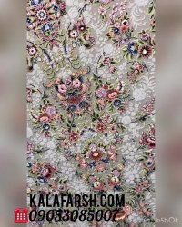 فرش باغ گل 1200 شانه برجسته