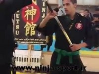 دفاع شخصی شمشیر در مقابل شمشیر نینجا