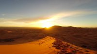 طلوع خورشید در کویر صحرا، مراکش