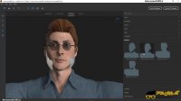 ایجاد ریش Beards برای کاراکتر در نرم افزار ادوبی فیوز سی سی 2017(Adobe Fuse CC 2017)