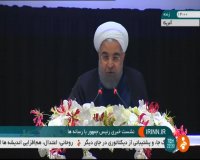 روحانی: ما از طرح چین درمورد جاده ابریشم استقبال می کنیم