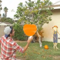 خلاقیت زچ کینگ - کدو تنبل کاغذی