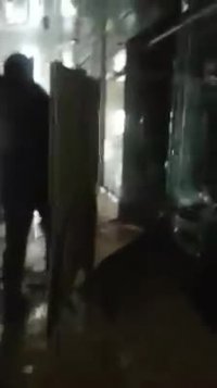 ویدیویی جدید از داخل پلاسکو دقایقی قبل از ریزش ساختمان