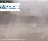 بارش سنگ از آسمان در فلوریدا !