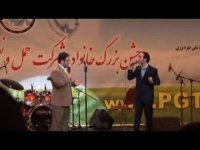 تقلید صدای شنیدنی و جالب استاد الهی قمشه ای از حسن ریوندی