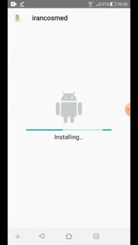 آموزش دانلود اپلیکشین موبایل اندروید ایران کازمد