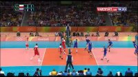 خلاصه والیبال روسیه 3-2 لهستان