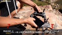 هلی شات Phantom 4 Pro با Mavic 2 Pro