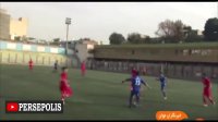 درگیری در بازی امیدهای پرسپولیس و استقلال