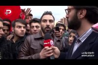 گزارش تی وی پلاس از پزشک اورژانس، پرستاران و همچنین هواردان مهرداد اولادی در بیمارستان