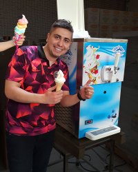 دستگاه بستنی ساز قیمت48میلیون تومان