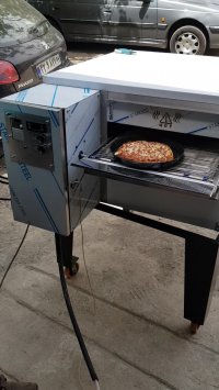 فر پیتزا ریلی دو ردیفه قیمت14میلیون