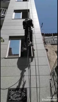 پیچ کردن سنگ نما و تثبیت سنگ نما