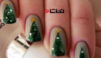 آموزش طراحی ناخن برای کریسمس