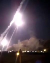 فیلم منتشر شده از حمله موشکی شب گذشته سپاه به مواضع داعش در سوریه