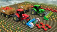 کارتون ماشین های قهرمان شهر : برداشت محصولات مزرعه با تراکتورهای رنگی