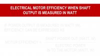 Electrical Motor Efficiency | How To Calculate Motor Efficiency