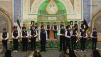 اجرای گروه سرود گلدسته های حرم