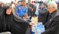 خدمت رسانی آستان قدس رضوی به زائرین اربعین
