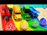 کارتون ماشین های رنگی : ماشین های غول پیکر ساخت و ساز