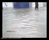 تبدیل شدن معابر لنگرود به دریاچه