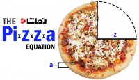 معادله در پیتزا به چه صورت است؟