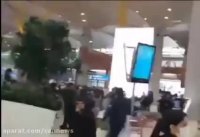 تنش و درگیری در فرودگاه استانبول ترکیه