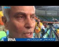 نصر الله سجادی _ حسن یزدانی نشان داد مسابقه تا ثانیه آخر تمام نشده است 