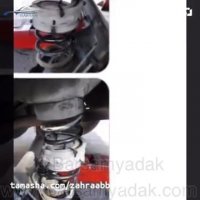 تست درایو دنا- ضربه گیر کمک فنر برسام