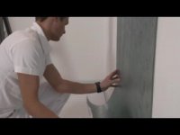 نصب کاغذ دیواری متالیک - آسان