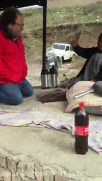 نون محلی خاله عصمت در زیارت گرگان