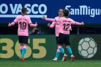 خلاصه بازی ایبار  - بارسلونا  (لالیگای اسپانیا)