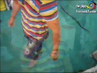 فوتبال نمایشی در غرفه ورزش 3