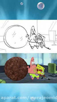 تیکه های جالب کارتون باب اسفنجی