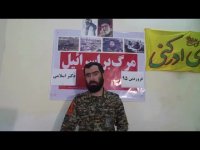 سخنرانی فرمانده گروهان کربلایی حسین آزاد درباره : دکتر اسلامی