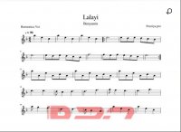 نت سازدهنی (هارمونیکا) لالایی بنیامین بهادری