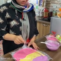 طرز تهیه ژله رولی