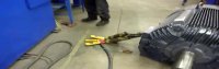 Testing Big/Large AC Electric Motor at Work