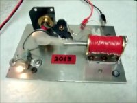 Solenoid Magnet Engine Electric Motor ®