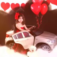 ولنتاین در کنار آرنیکای عزیز مهمون سویل استودیو(SevilStudio valentine rose)