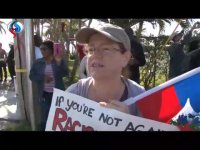 تظاهرات هزاران نفر از مهاجران در محکومیت اظهارات اخیر ترامپ