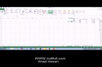 آموزش تصویری اکسل Excel2013 - طراحی یک فاکتور - www.Icdlfull.com